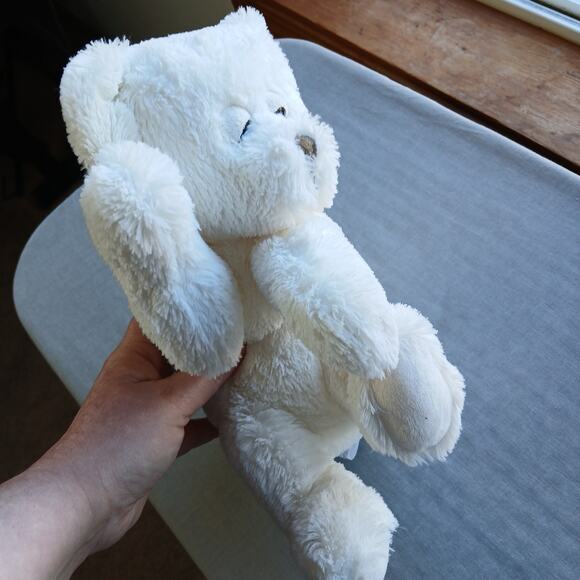 Sleepy Polar Bear Plush Stuffed Animal Evergreen Enterprises cuddle teddy soft - Picture 7 of 12